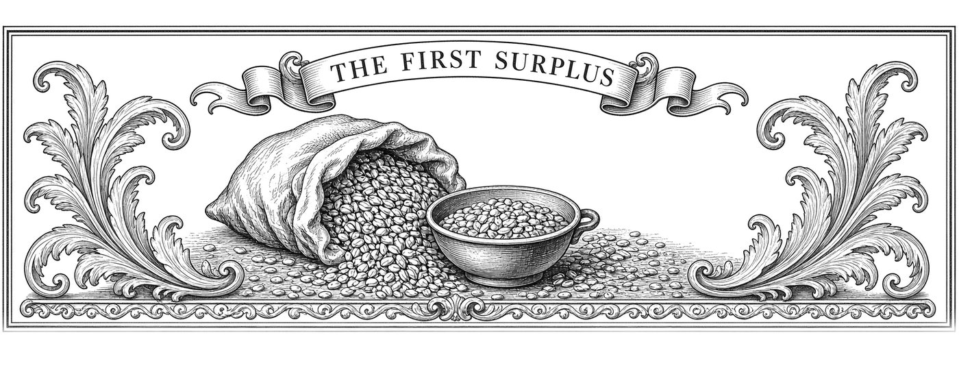 Chapter art for Chapter 3: The First Surplus